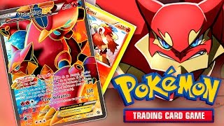POKÉMON TRADING CARD GAME: VOLCANION EX + ENTEI, "CALOR VOLCÁNICO"! (TCG/JCC).