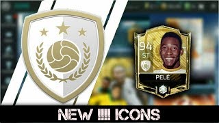NEW!!! ICONS FIFA MOBILE 18 EVENT CONCEPT (BY FIFA DAP)-PELÉ,RONALDO,CAFU,ZIDANE PLAYERS