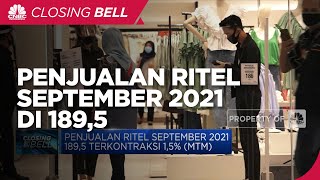 Terkontraksi 1,5% (MTM), Penjualan Ritel September 2021 di 189,5