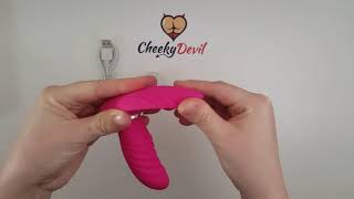 USB Rechargeable Remote Control Vibrator