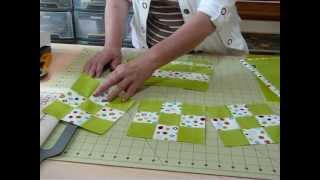 How to make Fast 9 - Patches from Fat Quarters - Quilting Tips & Techniques 034