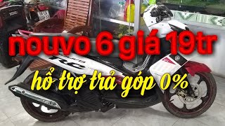 Nouvo 6 yamaha, giá 19tr .trả góp lãi suất 0%