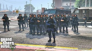 GTA 5 MODS LSPDFR 779 - SWAT PATROL !!! (GTA 5 REAL LIFE PC MOD)