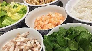 Rouleau de printemps - Gỏi cuốn Recette - Recette vietnamienne