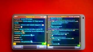 Warspear в два окна на одном телефоне! А вы как играете??? Warspear online.