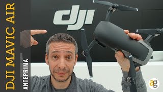 DJI MAVIC AIR anteprima, prezzo, prestazioni