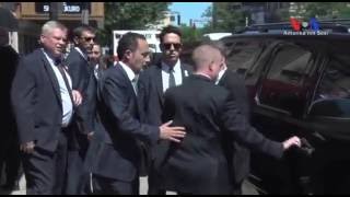 Охрана Эрдогана чуть не подралась с секретной службой США.Güvenlik Erdoğan'ın neredeyse kavg