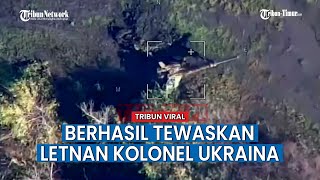 Detik detik Howitzer Ukraina yang Terparkir Dibombardir Rusia