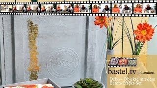 Alltägliches veredeln mit Beton Effekt Paste