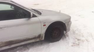 Работа на ХХ / Старичок 96 года. Mitsubishi Galant 8 - GDI