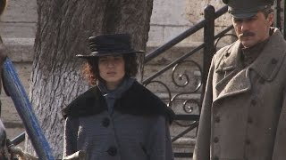 В центре Пятигорска снимают «Хождение по мукам» с Юлией Снигирь и Павлом     Трубинером
