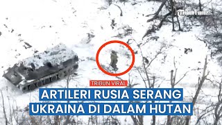 Posisi Pasukan Ukraina Diungkap Drone Pengintai Rusia, Artileri Kemudian Menembak!