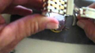 Michele SS watch band