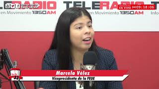 Vicepresidenta de al FEUE se opone a la eliminación de la prueba Ser Bachiller