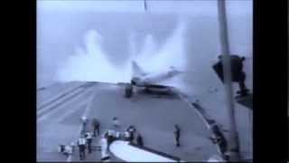 Evans Cold Cat Story A4G 889 HMAS Melbourne 08 Nov 1973
