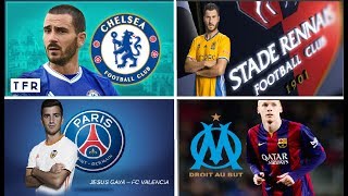 FOOT MERCATO TRANSFERT #11 MATHIEU & GERMAIN OM - BONUCCI CHELSEA - AUBAMEYANG & GAYA AU PSG, GIGNAC