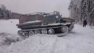 Поцепили гусеницу на ГТТ