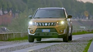 2019 Suzuki Vitara Road & Trail Driving, Interior, Exterior | Solar Yellow Pearl Metallic (Italy)