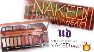 NEW Urban Decay Naked Heat Palette | Swatches