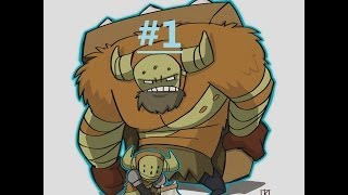 Castle Crashers #1 УБИВАЕМ ПЕРВОГО БОССА (Reza40K and Ake11a)