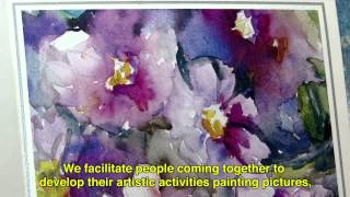 Inside The Americas -Artists with disabilities in Peru learn skills