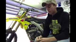 How to change the oil on a RMZ 450 2013 pt. 1