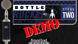 Blue Microphones Bottle Rocket Stage 2 Demo (All Capsules)