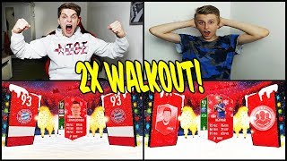 2x WALKOUT! ?? Legendäres SOFTAIR PACK OPENING BATTLE vs. BRUDER! - Fifa 18 Ultimate Team Deutsch