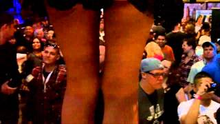 Presley Hart Upskirt at AEE 2014