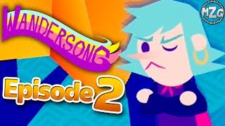 Wandersong Gameplay Walkthrough - Episode 2 - Act Two: The Town of Delphi!