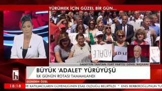 YURT PARTİSİ GENEL BAŞKANI SADETTİN TANTAN'DAN ADALET YÜRÜYÜŞÜNE DESTEK