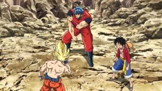 Luffy x Toriko x Goku VS Big Toro VOSTFR
