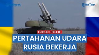 Rekaman Pertahanan Udara Rusia Bekerja di Garis Depan, 163 Drone Ukraina Ditembak Jatuh Sehari