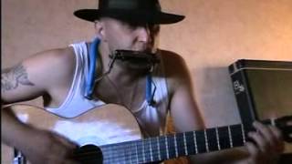 Mundharmonika and guitar