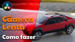 Câmera Lenta no DaVinci Resolve - Como Fazer - Vlogtober #30 Brasil