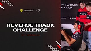 Reverse Track Challenge with Carlos Sainz, Brendon Leigh and David Tonizza