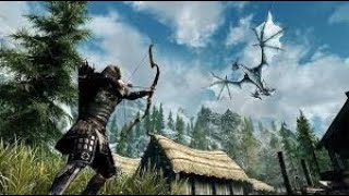 Питаюсь убить дракона (но не получается) Skyrim#4
