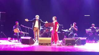 İlkay Akkaya düet puşta bel bağlama (Mersin konseri) 07.02.2015