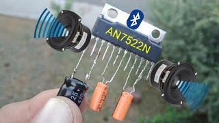DIY BLUETOOTH AMPLIFIER WITH IC AN7522N