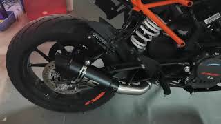 Sc project sound exaust ktm duke 125