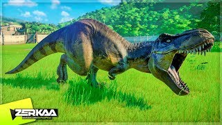 UNLOCKING THE T-REX! (Jurassic World Evolution #10)