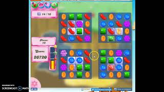Candy Crush Level 33 Audio Talkthrough, 2 Stars 0 Boosters