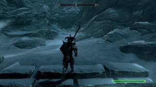 Skyrim подъём на высокий хротгар