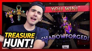 Knights and Dragons - 208 Treasure Hunt Chests Opening MADNESS!! Terrestrial Halberd EARTH/SPIRIT SF