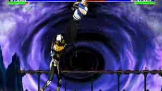 Cyrax 100% Combo Example