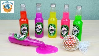 6 СУПЕР ЛИЗУНОВ БУТЫЛОЧКИ И АНТИСТРЕССЫ. SLIME ЖВАЧКА ДЛЯ РУК HANDGUM СЛИЗЬ