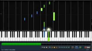 Shrek - Fairytale - Piano Tutorial (100%) Synthesia