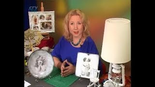 Декупаж. Урок 1. Декор на светлом фоне. Наташа Фохтина. Мастер класс