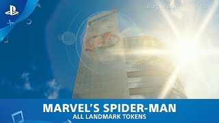 Marvel's Spider-Man (PS4) - Collectibles - All Landmark Token Locations