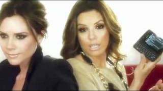 Victoria Beckham and Eva Longoria Parker LG Commercial